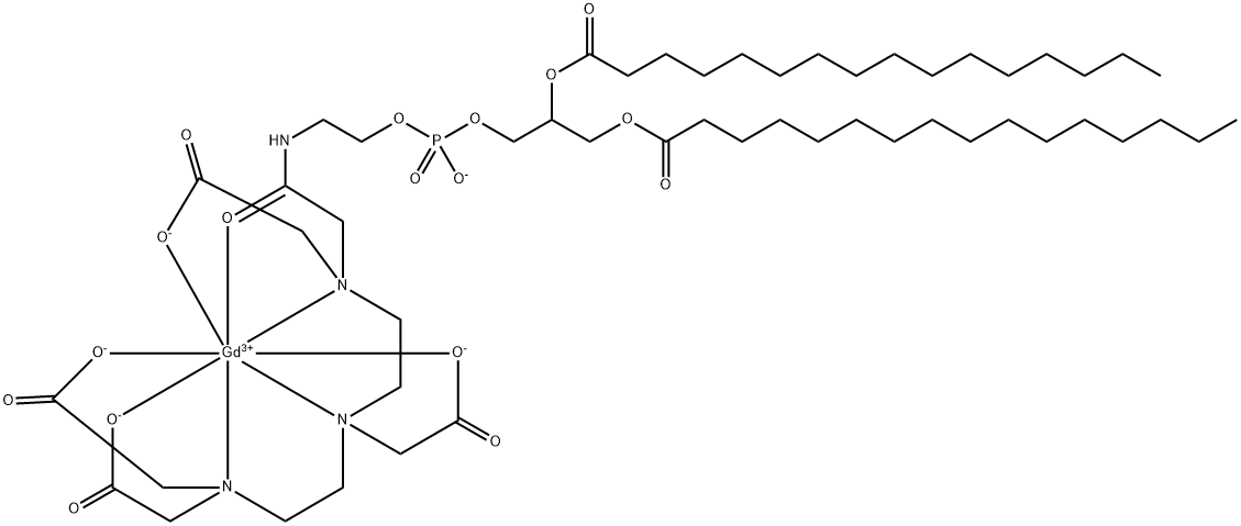 16:0 PE-DTPA (Gd) Structure