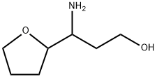 2-Furanpropanol, γ-aminotetrahydro- Structure