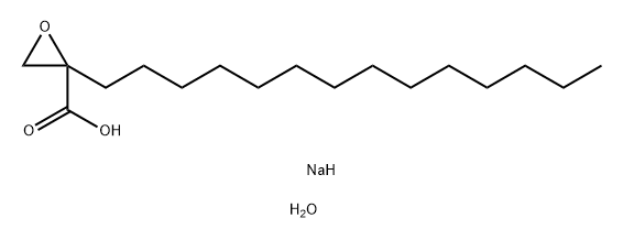 Palmoxirate sodium Structure