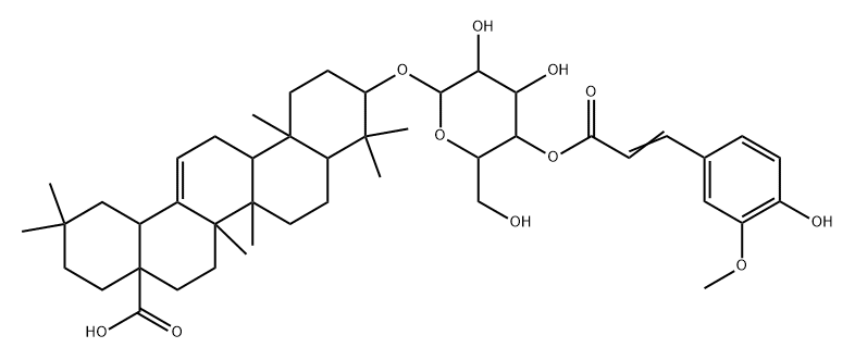 Justicisaponin I Structure