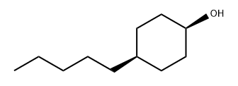 Cyclohexanol, 4-pentyl-, cis- Structure