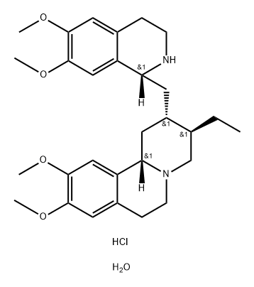 Emetine Hydrochloride Pentahydrate 구조식 이미지