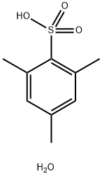 Benzenesulfonic acid, 2,4,6-trimethyl-, hydrate (1:1) Structure