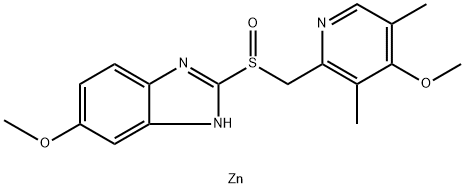 Esomeprazole Zn Structure