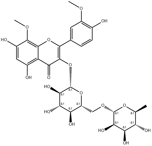 LIMOCITRIN3-O-RUTINOSIDE 구조식 이미지