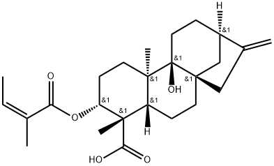 3α-Angeloyloxypterokaurene L3 구조식 이미지