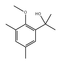 2-(2-Methoxy-3,5-dimethylphenyl)propan-2-ol Structure