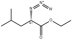 Pentanoic acid, 2-azido-4-methyl-, ethyl ester, (S)- (9CI) 구조식 이미지