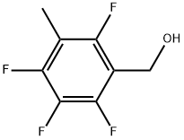 2,3,4,6-Tetrafluoro-5-methylbenzenemethanol Structure