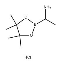 1,3,2-Dioxaborolane-2-methanamine, α,4,4,5,5-pentamethyl-, hydrochloride (1:1) Structure