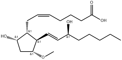 prostaglandin F2alpha 11-methyl ether Structure