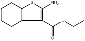 Ethyl 2-amino-3a,4,5,6,7,7a-hexahydrobenzo[b]thiophene-3-carboxylate Structure