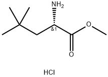 (S)-Methyl 2-amino-4,4-dimethylpentanoate hydrochloride Structure