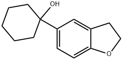 1-(2,3-Dihydro-5-benzofuranyl)cyclohexanol Structure