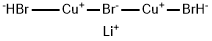 Cuprate(1-), μ-bromodibromodi-, lithium (9CI) Structure