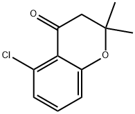 5-chloro-2,2-dimethylchroman-4-one Structure