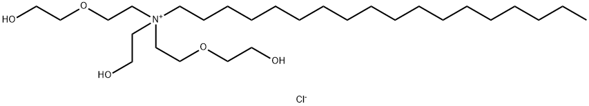 PEG-5 STEARYL AMMONIUM CHLORIDE Structure