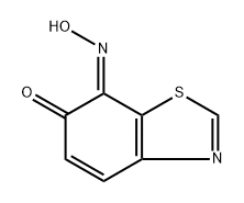 6,7-Benzothiazoledione,7-oxime(9CI) 구조식 이미지