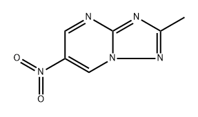 2-methyl-6-nitro-[1,2,4]triazolo[1,5-a]pyrimidine Structure