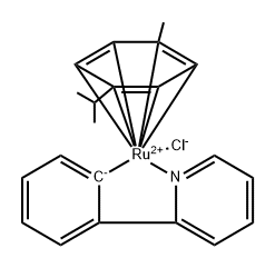 C21H22ClNRu Structure