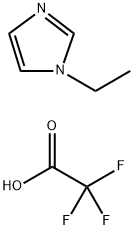 1H-Imidazole, 1-ethyl-, 2,2,2-trifluoroacetate (1:1) Structure