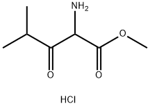 Leucine, 3-oxo-, methyl ester, hydrochloride (1:1) Structure