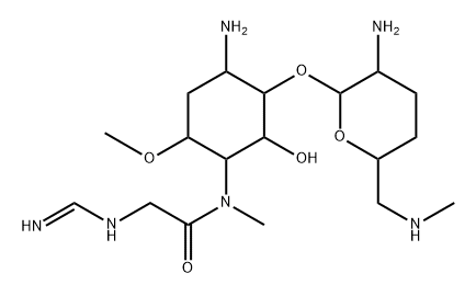 2''-formimidoylistamycin A Structure