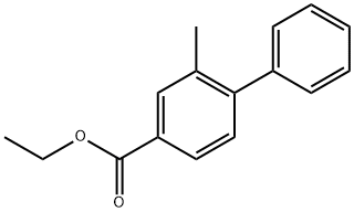 Ethyl 2-methyl-[1,1'-biphenyl]-4-carboxylate Structure