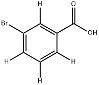 Benzoic-2,3,4,6-d4 acid, 5-bromo- (9CI) 구조식 이미지
