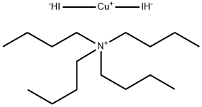 1-Butanaminium, N,N,N-tributyl-, diiodocuprate(1-) (1:1) 구조식 이미지