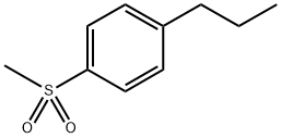 1-(methylsulfonyl)-4-propylbenzene Structure