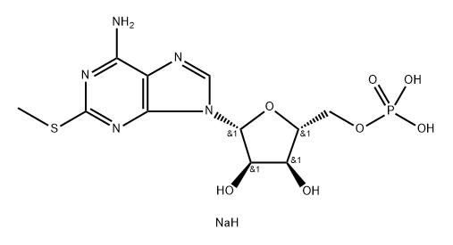 2 MeS AMP bis-sodium Structure