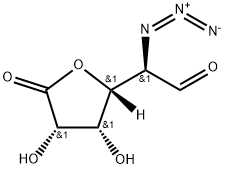 2-Azido-2-deoxy-D-glucofuranurono-6,3-lactone Structure