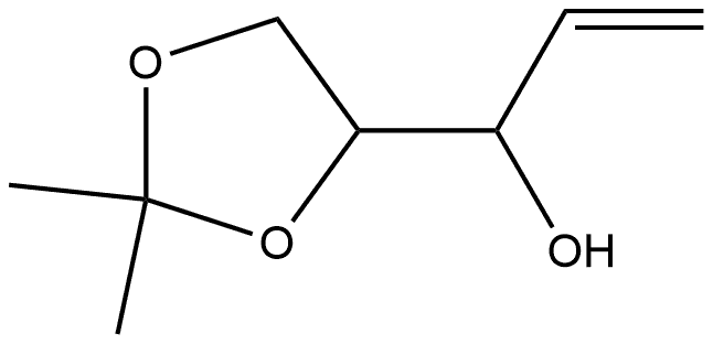 (S,R)-4,5-ISOPROPYLIDENE-3-HYDROXYPENT-& Structure