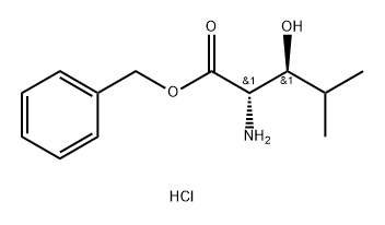 benzyl (2S,3S)-2-amino-3-hydroxy-4-methylpentanoate hydrochloride Structure