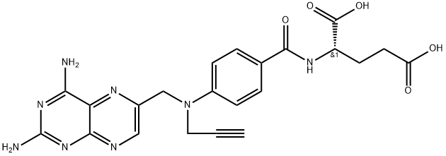 10-propargylaminopterin Structure