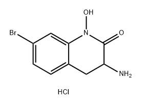 3-amino-7-bromo-1-hydroxy-1,2,3,4-tetrahydroqui
nolin-2-one hydrochloride Structure