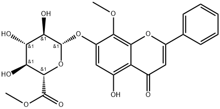 82475-01-2 Oroxylin A 7-O-beta-D-glucuronide methyl ester