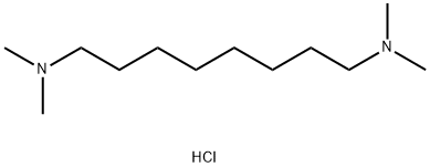 N,N,N',N'-Tetramethyldiaminooctan Hydrochloride Structure