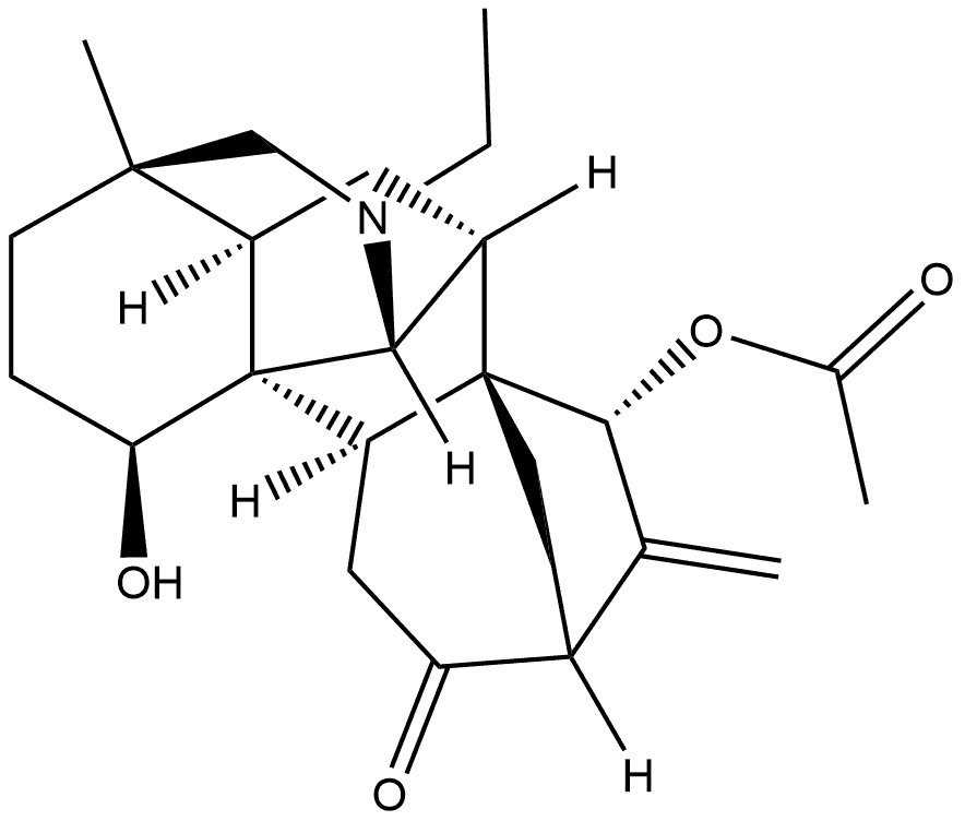 15-Acetylsongorine Structure
