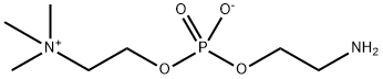 aminoethanol-phosphocholine 구조식 이미지
