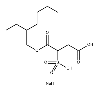 SodiumMonooctylSulfosuccinate Structure