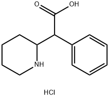 d-threo ritalinic acid hydrohloride Structure