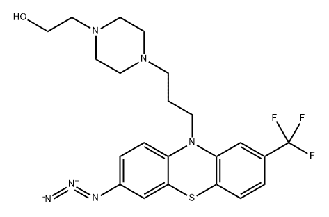7-azidofluphenazine 구조식 이미지