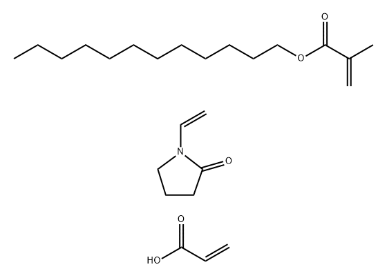 VP/ACRYLATES/LAURYL METHACRYLATE COPOLYMER Structure