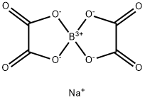 Sodium bis(oxalato)borate Structure