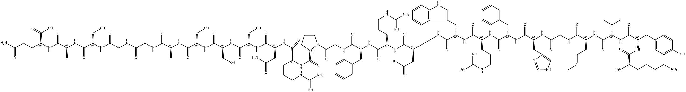 MSH, Lys-gamma(3) Structure