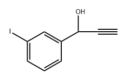 1-(3-Iodophenyl)prop-2-yn-1-ol Structure