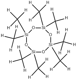 Octamethylcyclotetrasiloxane-d24 Structure