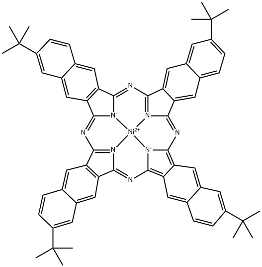 NICKEL(II) 2 11 20 29-TETRA-TERT-BUTYL-& 구조식 이미지